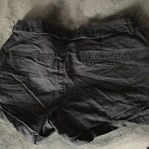 Black old navy shorts